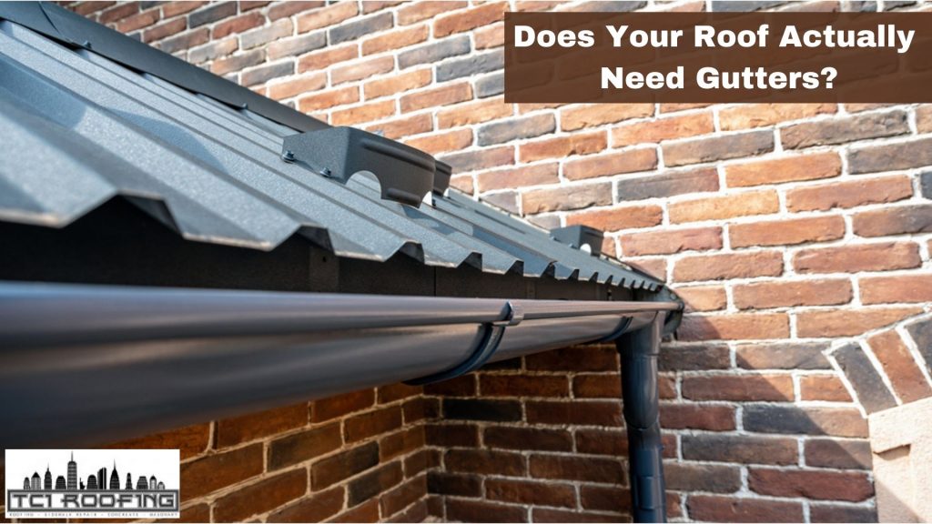 Does Your Roof Actually Need Gutters